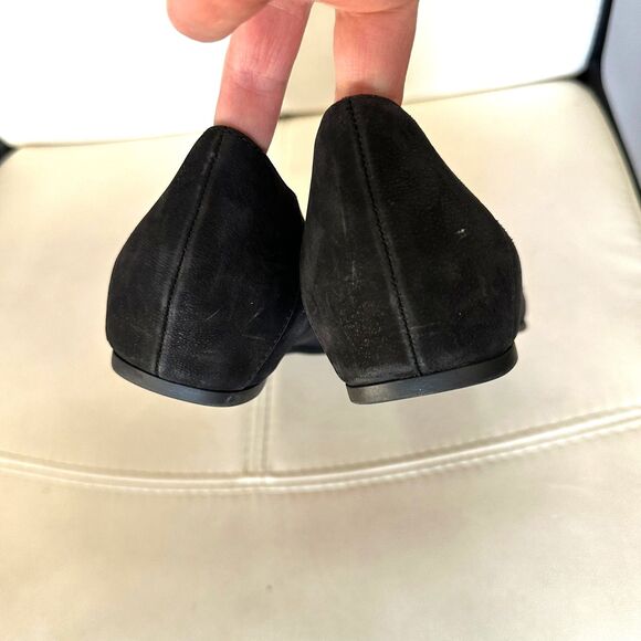 Eileen Fisher SHOES 8.5 Una Hidden Wedge Ballet Flat Black  Eileen Fisher Una 2 Hidden Wedge Ballet Flats in Black NWOT